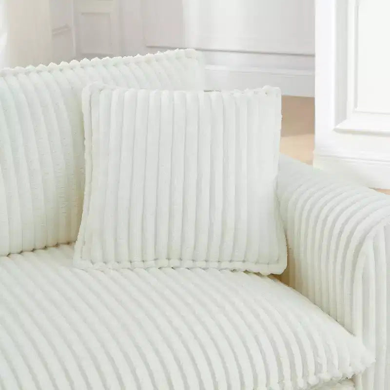 Plush Single-Seater Armchair with Soft Cushion, Backrest & Armrests, for Living Room & Bedroom