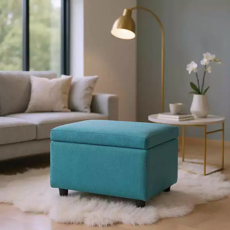 Multi-Functional Storage Stool, Seating & Storage in One, for Living Room, Entryway