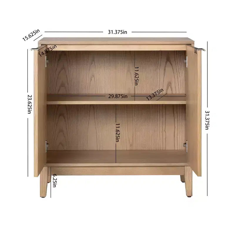 Small Accent Sideboard Cabinet, Compact Storage Cabinet for Kitchen, Dining Room, or Living Room