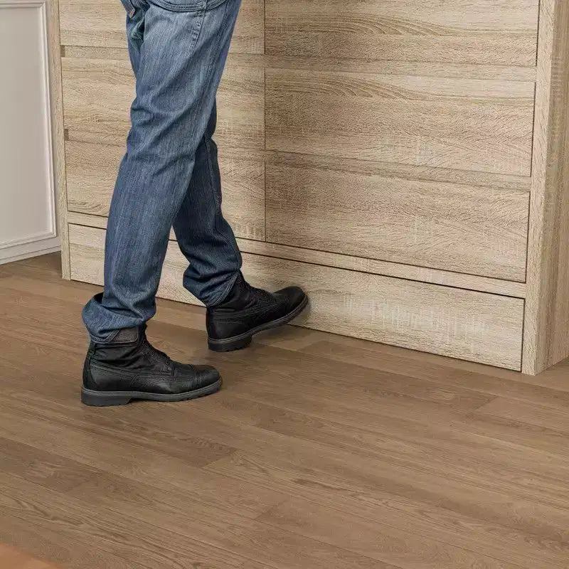 Rolling Storage Cabinet, 9-Drawer with Flip-Top Hidden Compartments & Foot-Activated Drawer, Living Room Organizer Dresser
