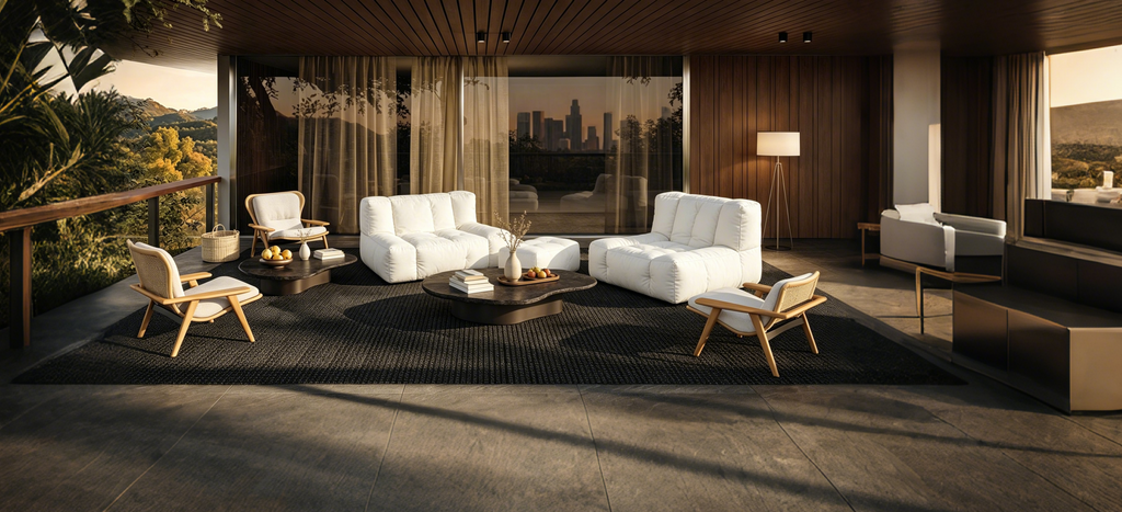 Fauteuil de sol avec pouf et mousse à mémoire de forme, canapé paresseux pour salle de lecture, salon